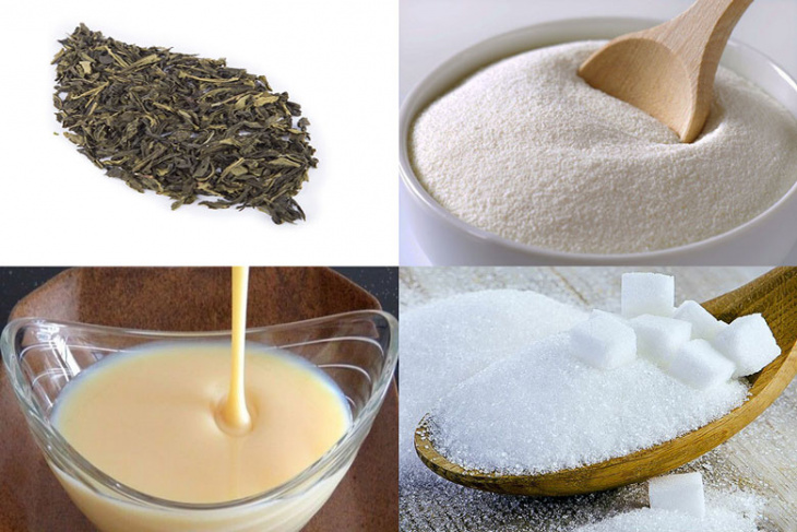 ẩm thực, hướng dẫn cách làm lục trà sữa chuẩn đậm vị