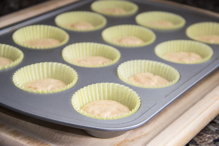 ẩm thực, hướng dẫn cách làm bánh cupcake bằng nồi chiên không dầu thơm ngon