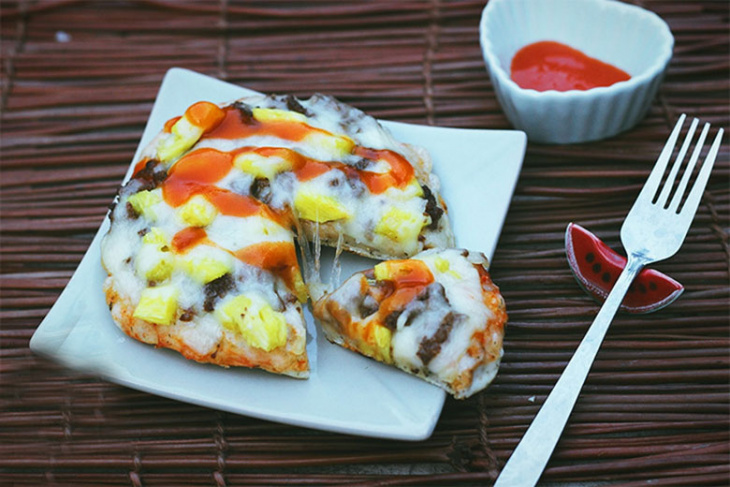 ẩm thực, cách làm pizza bằng nồi cơm điện ngon như nhà ngon