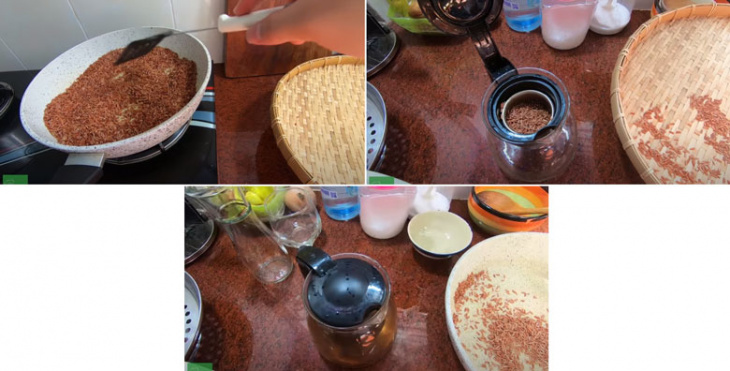 ẩm thực, công thức làm trà sữa gạo lứt thơm ngon tại nhà