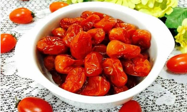ẩm thực, hướng dẫn 2 cách làm mứt cà chua bi dẻo chua ngọt nguyên quả