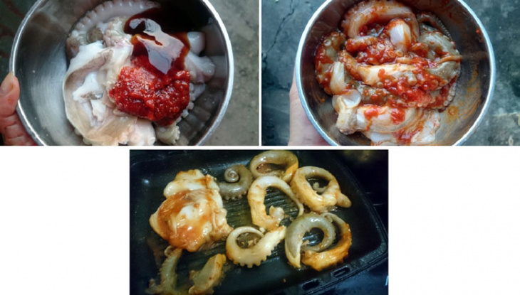 ẩm thực, tổng hợp chi tiết cách làm bạch tuộc nướng sa tế