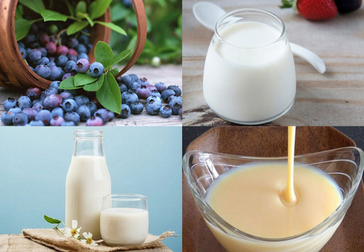 ẩm thực, hướng dẫn làm sinh tố việt quất sữa chua cực dễ tại nhà