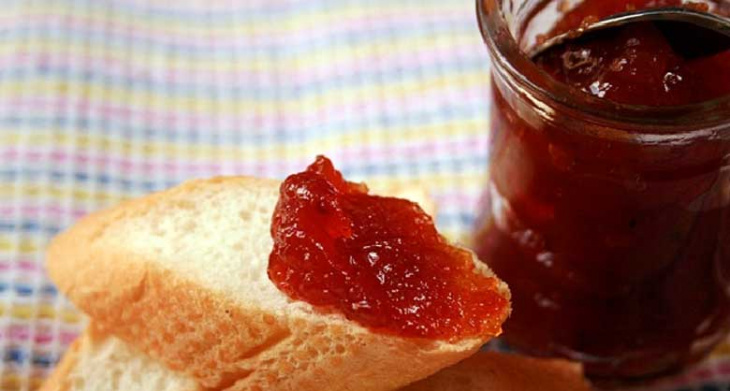 ẩm thực, hướng dẫn cách làm mứt cà chua ăn bánh mì thơm ngon, hấp dẫn