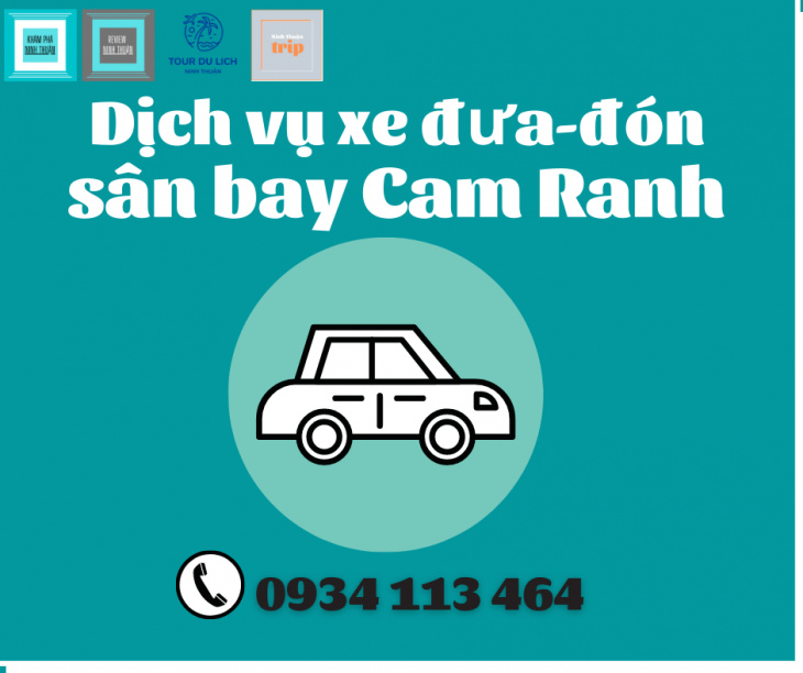 Đặt xe đưa đón sân bay Cam Ranh từ Ninh Thuận giá tốt nhất
