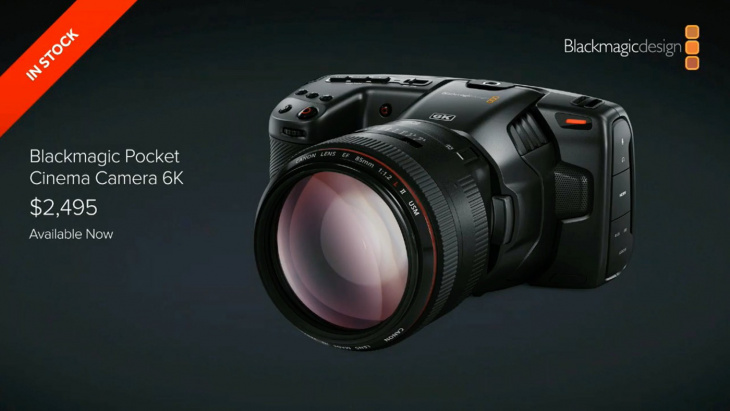 chụp ảnh, [tin hot] blackmagic công bố máy quay nhỏ gọn chất lượng 6k cảm biến super 35 có thể sử dụng lens canon ngàm ef