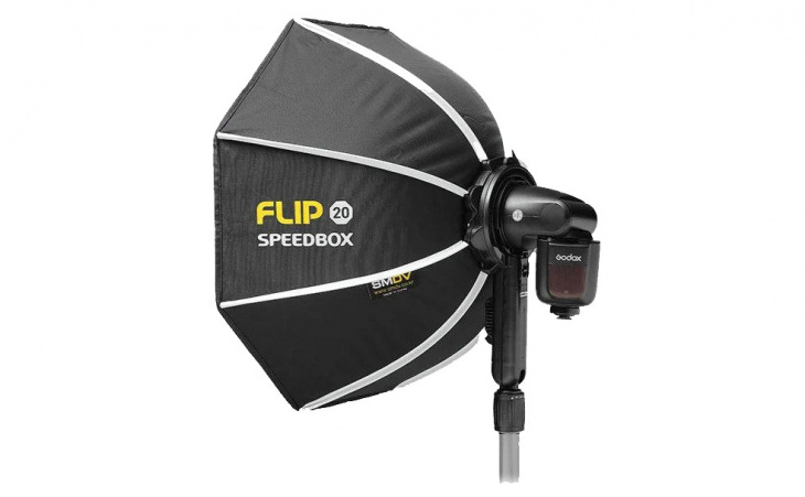 chụp ảnh, review softbox lật đầu tiên trên thế giới siêu nhẹ cho đèn flash đến từ hàn quốc
