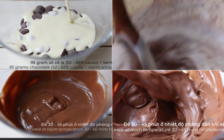 bữa tối, món bánh, 3 cách làm bánh kem socola cực dễ cho newbie mới học làm bánh