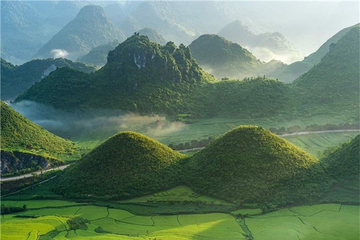Núi đôi Cô Tiên – Tuyệt tác thiên nhiên chỉ có ở riêng đất Hà Giang