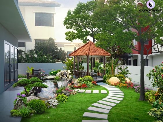 Liệu sân vườn của nhà bạn có mang năng lượng phong thủy tốt?