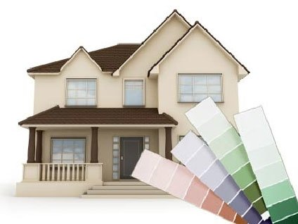 phong thủy, chọn màu sơn ngoại thất cho ngôi nhà bạn