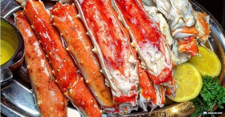 ẩm thực, món ngon, gợi ý địa chỉ thưởng thức king crab tươi ngon cho các tín đồ hải sản