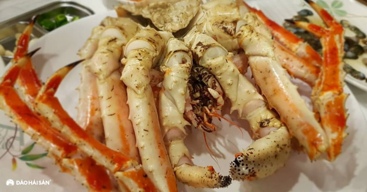 ẩm thực, món ngon, gợi ý địa chỉ thưởng thức king crab tươi ngon cho các tín đồ hải sản