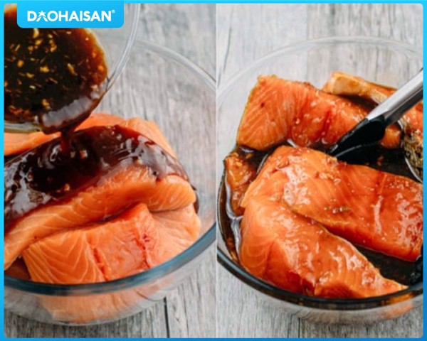 ẩm thực, món ngon, hướng dẫn làm món cá hồi nướng sốt teriyaki thơm ngon đậm vị