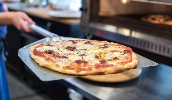 ẩm thực, món ngon, cách làm bánh pizza hải sản bằng lò nướng hay nồi chiên không dầu
