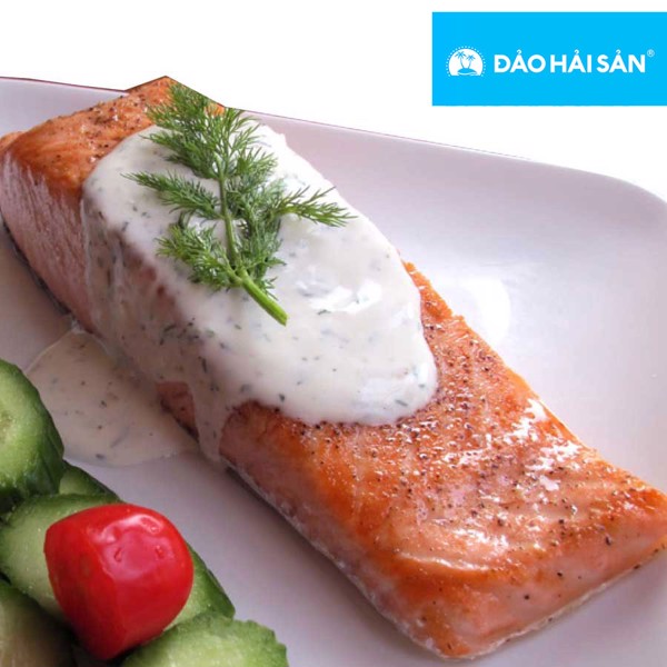 ẩm thực, món ngon, cách làm món cá hồi áp chảo sốt mayonnaise béo ngậy tại gia