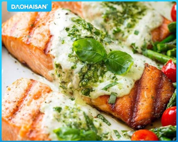 ẩm thực, món ngon, hướng dẫn làm món cá hồi sốt phô mai thơm ngon béo ngậy