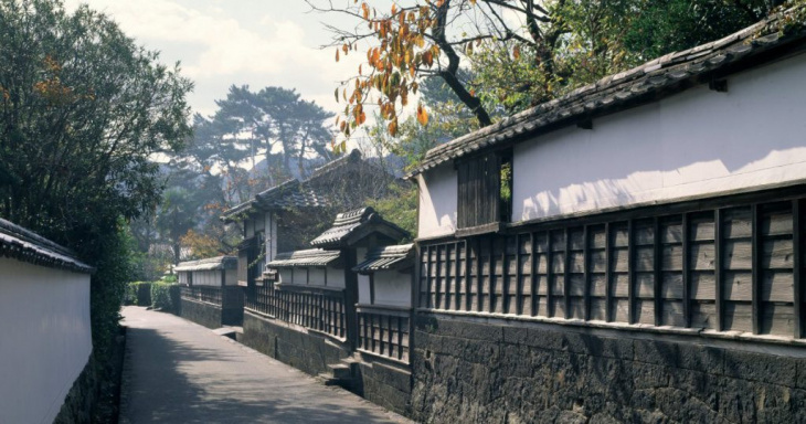 các quận và lâu đài samurai còn tồn tại ở nhật bản