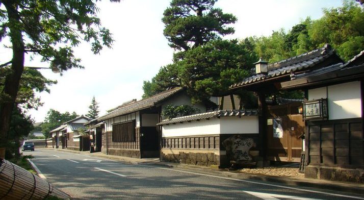 các quận và lâu đài samurai còn tồn tại ở nhật bản