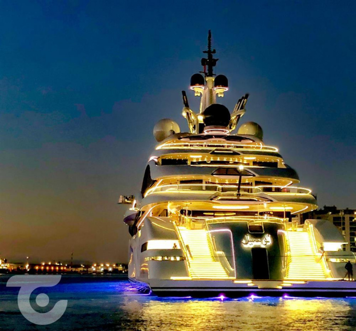 du thuyền, du thuyền al lusail, khám phá, trải nghiệm, siêu du thuyền được mệnh danh 'dinh thự nổi' của quốc vương qatar