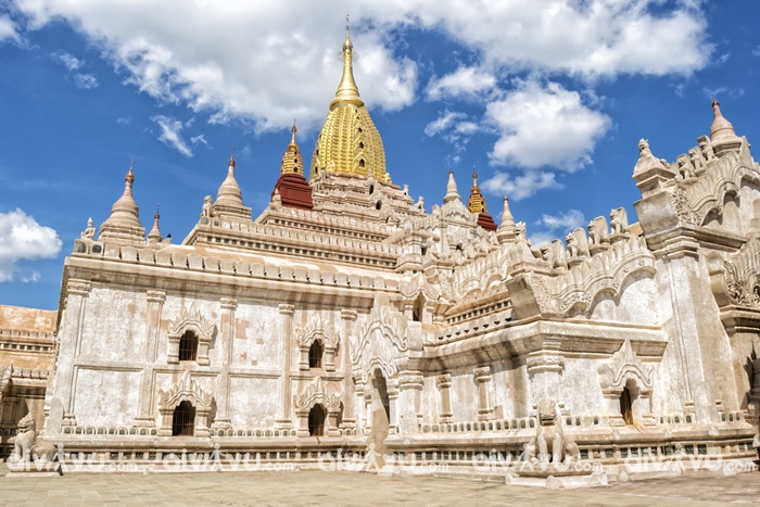 châu á, choáng ngợp với những ngôi chùa dát vàng, đính kim cương ở myanmar