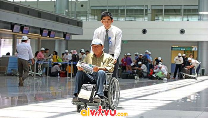 châu á, quy định dịch vụ hỗ trợ xe lăn cho người khuyết tật của vietjet air