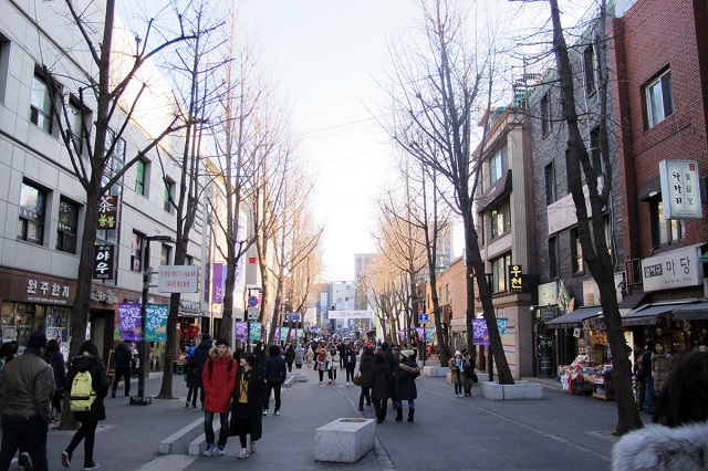 Giáng sinh ở phố cổ Samcheongdong