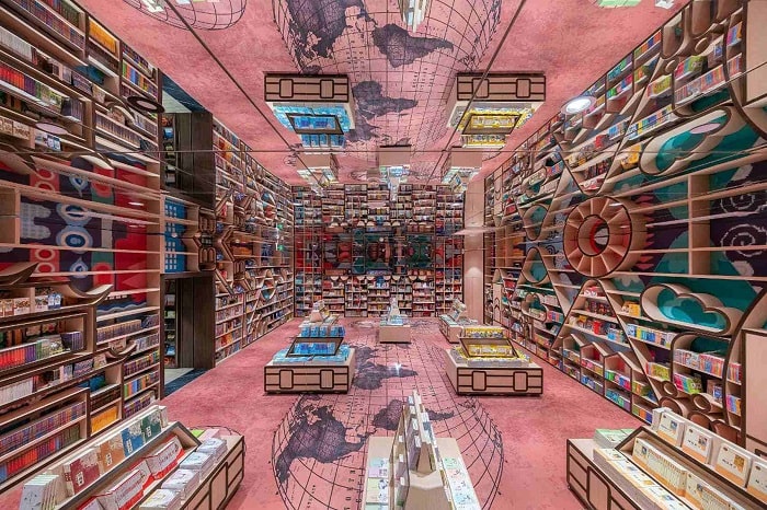 tiệm sách zhongshuge trung quốc, khám phá, trải nghiệm, bước vào thế giới ảo ảnh tại tiệm sách zhongshuge trung quốc