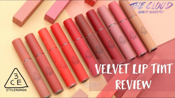 hàn quốc, làm đẹp, review son 3ce velvet lip tint: lên màu đẹp, hợp với mọi tone da