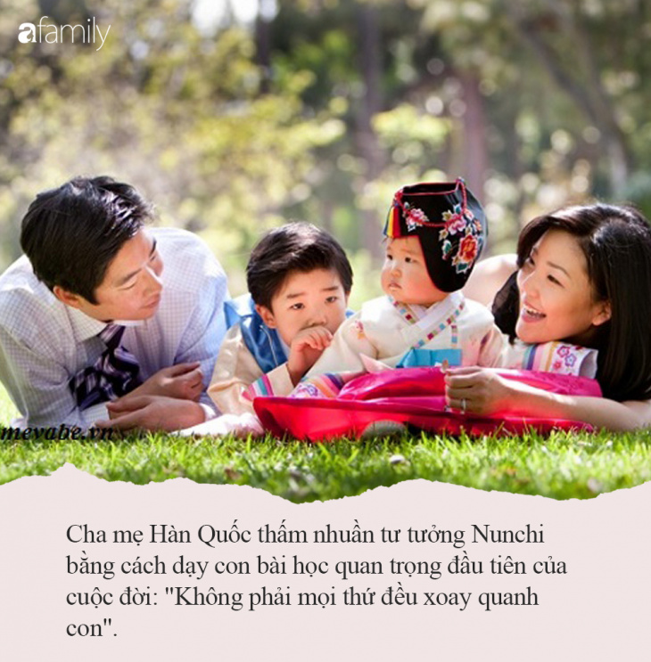 Học cách nuôi dạy con của cha mẹ Hàn Quốc