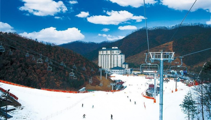 3 khu trượt tuyết nổi tiếng tại Hàn Quốc
