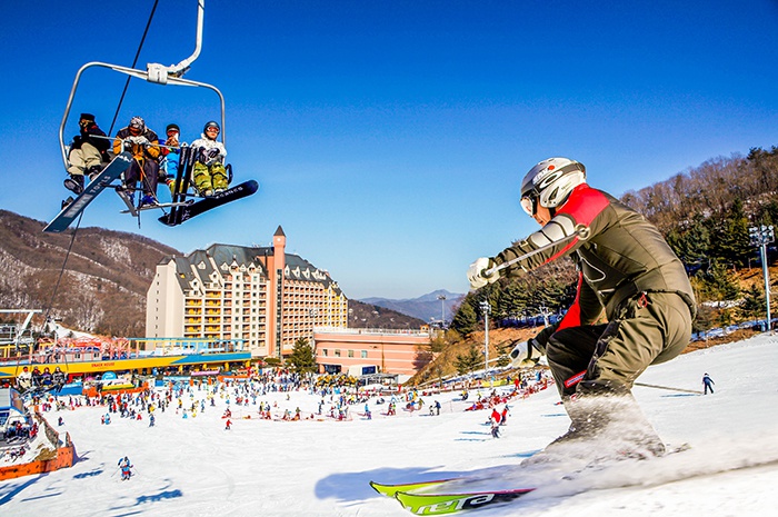 hàn quốc, 3 khu trượt tuyết nổi tiếng tại hàn quốc