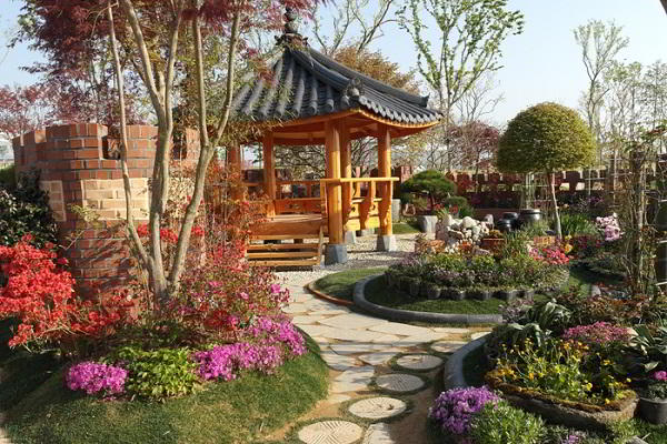 Vẻ đẹp giản dị ở những khu vườn Hàn Quốc