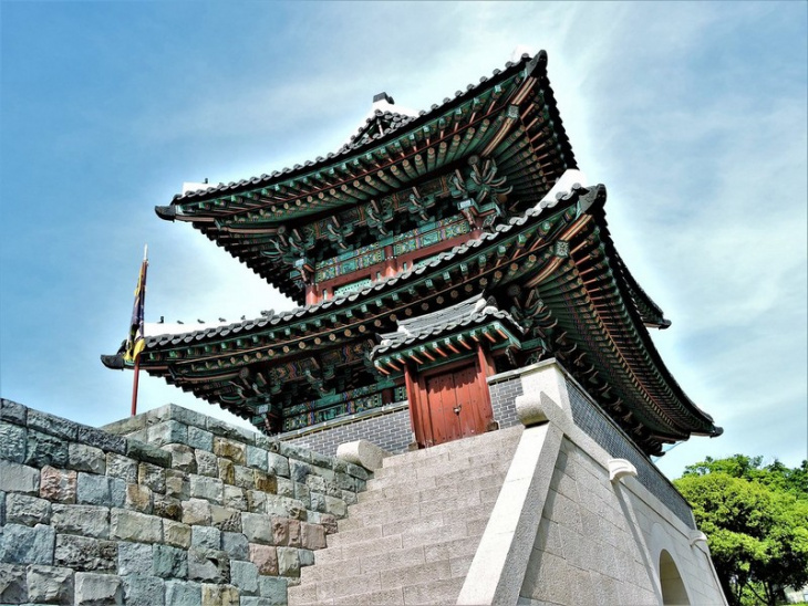 hàn quốc, văn hóa hàn quốc, nghệ thuật trang trí kiến trúc gỗ cổ dangcheong của hàn quốc