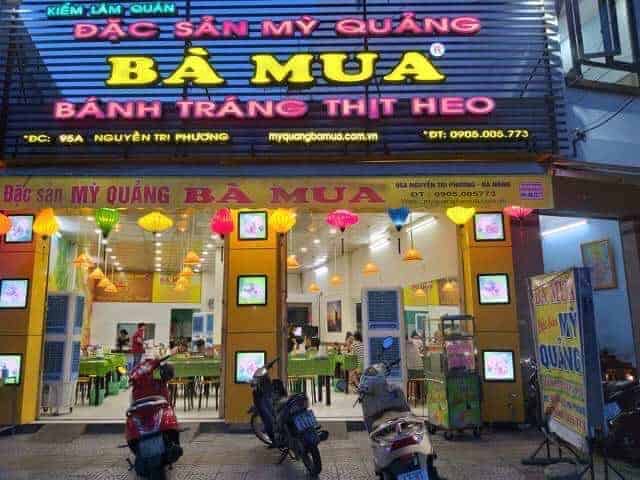 Mì Quảng Bà Mua- nét hấp dẫn ẩm thực Đà Nẵng