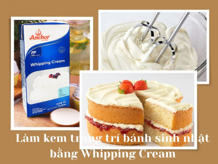 6 cách làm kem trang trí bánh sinh nhật “xịn sò” như ngoài tiệm ...