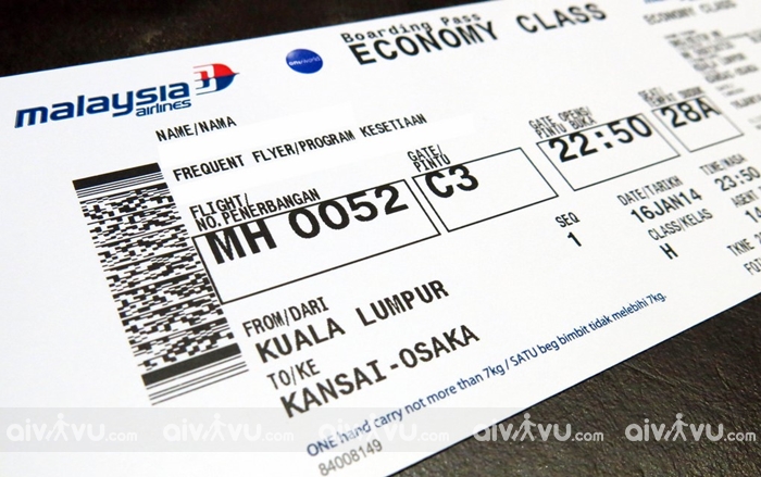 châu á, điều kiện hoàn hủy vé máy bay malaysia airlines mới nhất