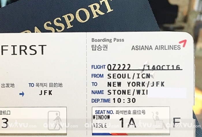 khám phá, trải nghiệm, hướng dẫn thủ tục đổi tên vé máy bay asiana airlines mới nhất