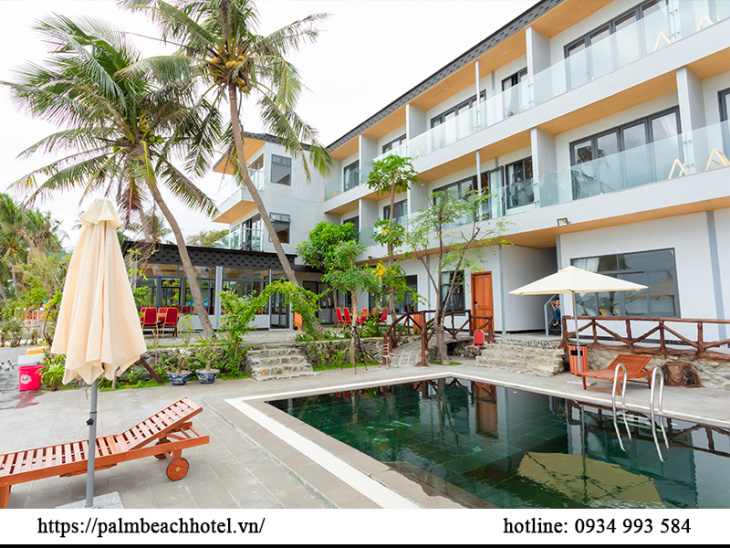 lưu trú, review khách sạn palm beach hotel có dịch vụ tốt ở phú yên
