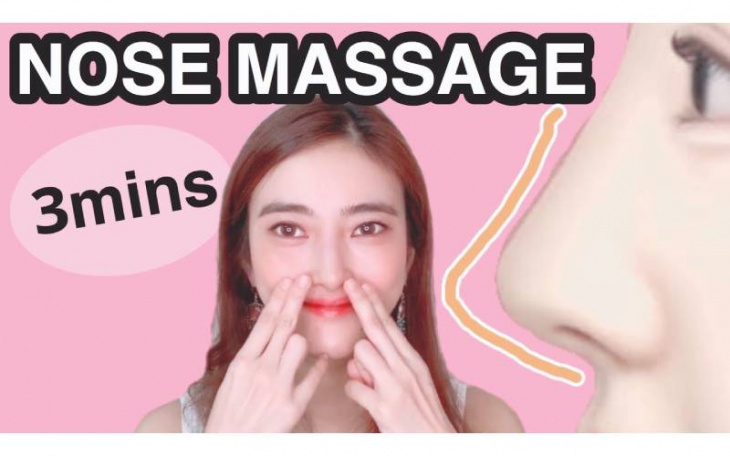 tiện ích, học cách massage sống mũi cao đơn giản mà hiệu quả