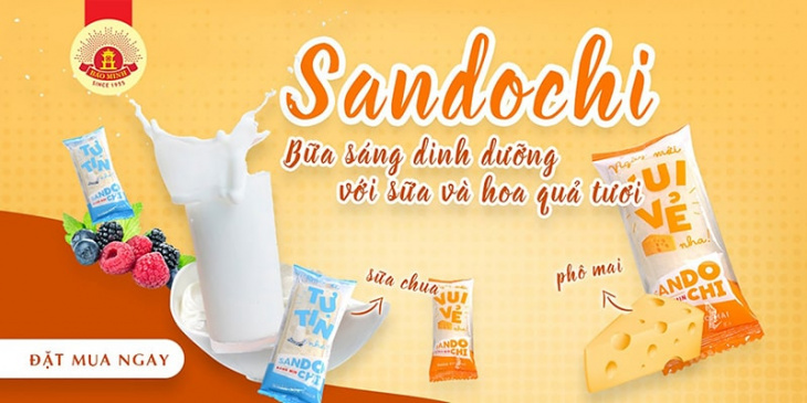 ẩm thực, món ngon, bánh mịn sandochi – “chân ái” cho những ai yêu sự ngọt ngào