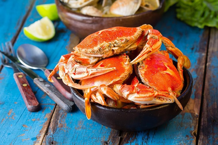 ẩm thực, món ngon, bà bầu có nên ăn cua biển không?