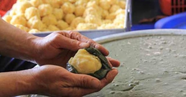ẩm thực, món ngon, tìm hiểu về đặc sản bánh gai ninh giang hải dương