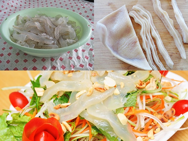 ẩm thực, món ngon, 7 cách làm món nộm sứa ngon nhất định phải thử