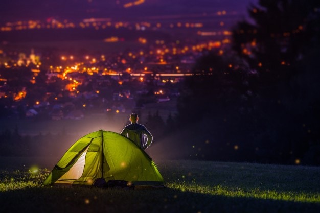 cắm trại, cung đường, điểm đến, kinh nghiệm, lựa chọn địa điểm cắm lều trại hợp lý