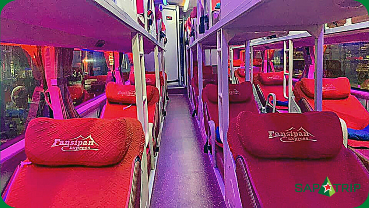 xe fansipan express bus đi sapa, di chuyển, xe khách, [review] từ a – z nhà xe fansipan express bus đi sapa từ hà nội