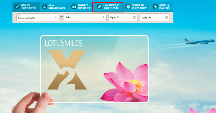 châu âu, hướng dẫn cách check in online vietnam airlines