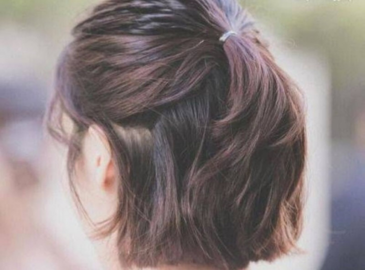 khám phá, 10 cách cột tóc ngắn đẹp dễ thương, xinh xắn và đơn giản