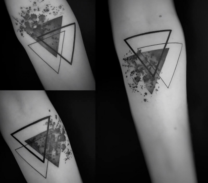 99 hình xăm tam giác đẹp độc lạ ý nghĩa nhất