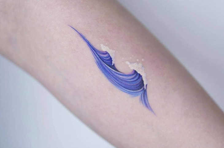 Ý nghĩa hình xăm sóng nước và biểu tượng  Hình xăm nghệ thuật Lucky Tattoo